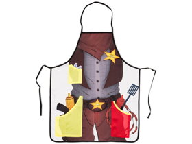 Sheriff Apron with Bottle Opener