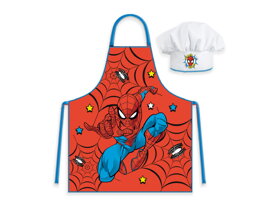 Children’s Apron with Hat Spiderman Super Hero