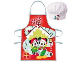 Kids Apron Minnie and Mickey - Christmas