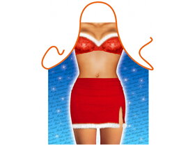 Christmas apron for a woman
