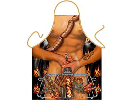 Grilling Naked Man Apron
