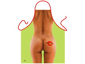 Kiss My Ass Apron for Women
