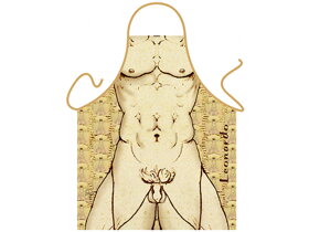 Leonardo da Vinci - Vitruvian Man Apron