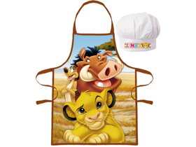 Kids Apron with Chef Hat The Lion King
