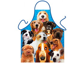 Dogs Motif Apron