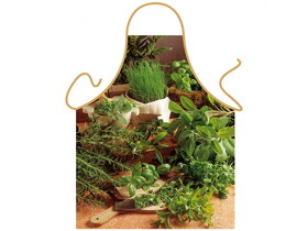 Herb Kitchen Apron