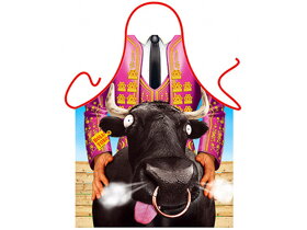 Apron Bullfighter with bull