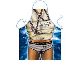Crazy for You Apron for Men