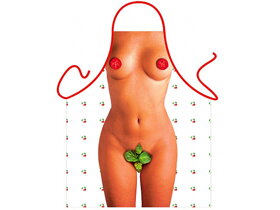 Woman with Basil and Tomatoes Apron
