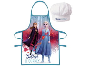 Girls Apron with Chef Hat Frozen II Anna and Elsa