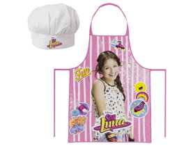 Girls Apron Soy Luna with Chef Hat