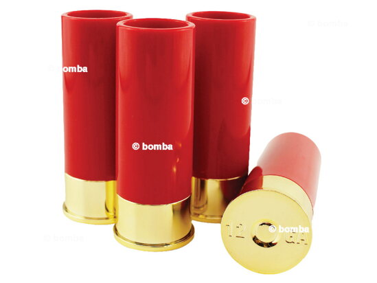 Red Shotgun Shell Shot Glasses