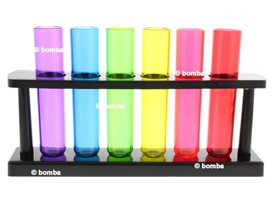 Colourful Drinking Test Tubes