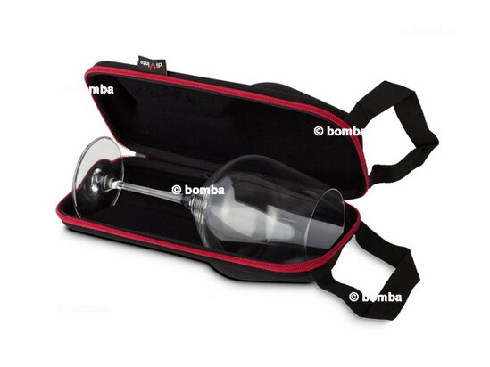 Wine Glass in an Elegant Case