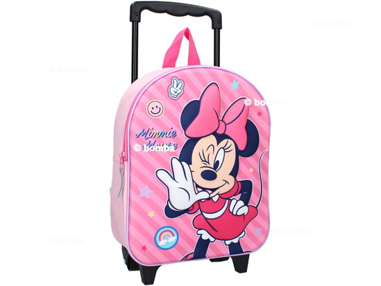 3D Wheeled Backpack Minnie Fashion Besties