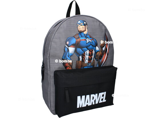 Gray Marvel Mighty Powerful Backpack