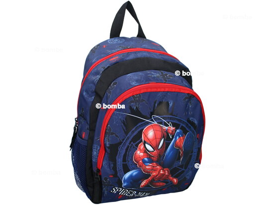 Spiderman Fight Against Wrong Blue Backpack
