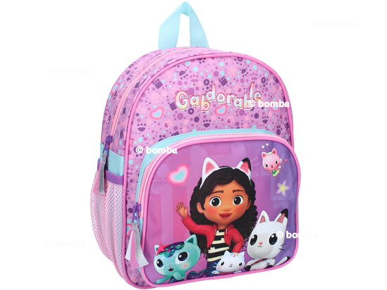Gabby's Dollhouse Kids Backpack with Bottle Pockets