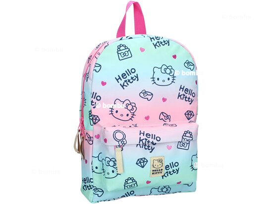 Kids Backpack Hello Kitty Cheerful