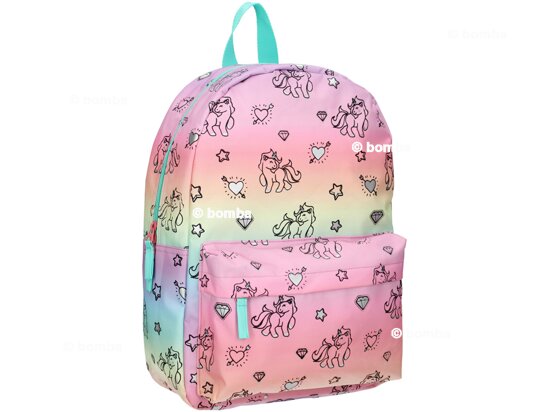 Colorful Milky Kiss Kids Backpack with Unicorns II