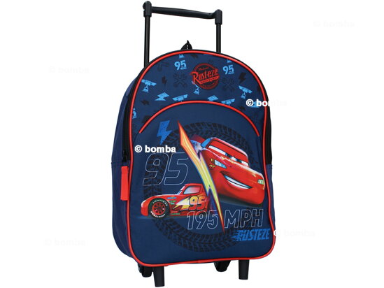 Kids Wheeled Backpack Cars Share Kindness