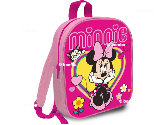 Pink Kids Backpack Minnie Mouse