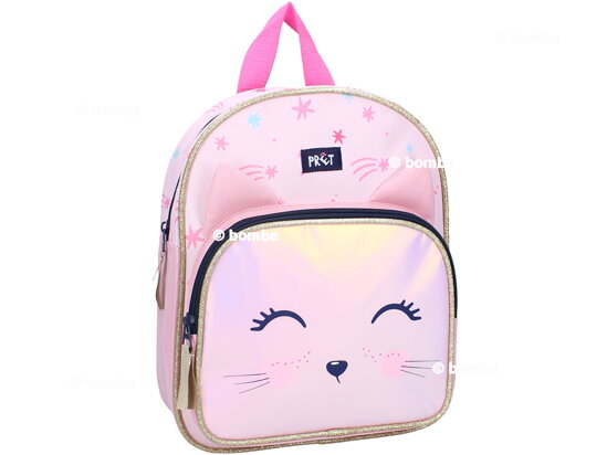 Girls Pink Kitten Backpack