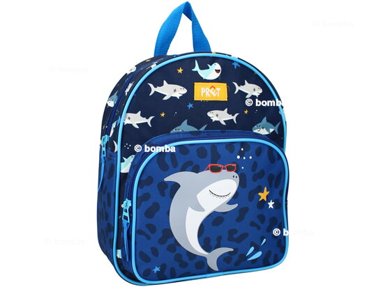 Blue Kids Backpack Shark