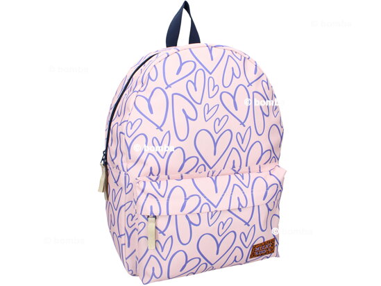 Pink Backpack Milky Kiss Hearts Pink Backpack Milky Kiss Hearts