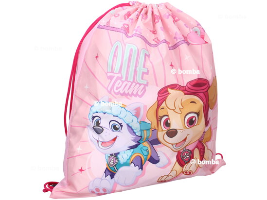 Paw Patrol Free To Be Me Pink Gym Bag
