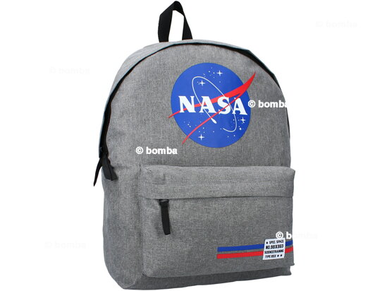 Grey NASA Space Rocket Kids Backpack