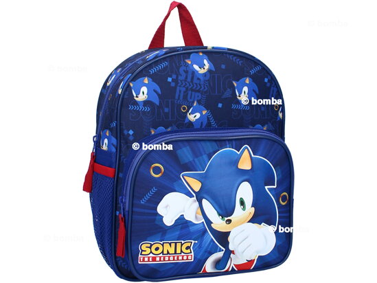 Sonic Still Unstoppable Kids Backpack with Bottle Pockets