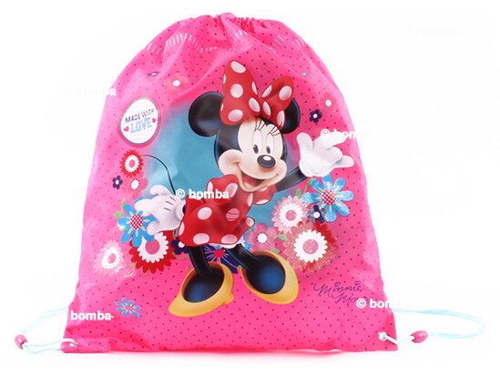 Minnie Mouse with Flowers Gym Bag