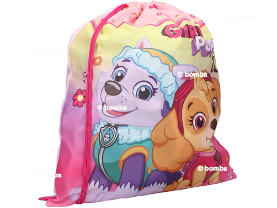 Paw Patrol Girl Pups Rule Gym Bag