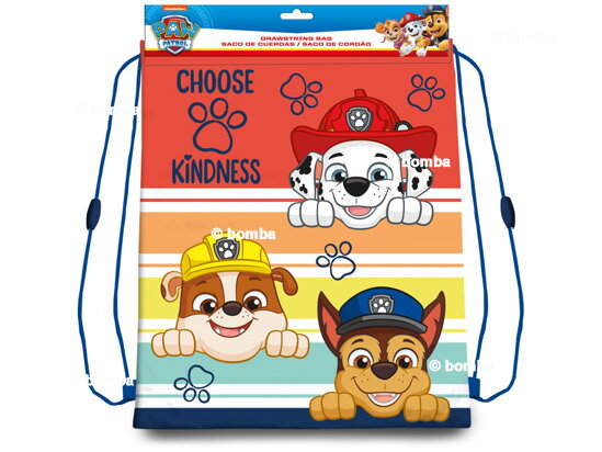 Paw Patrol Colorful Gym Bag for Kids