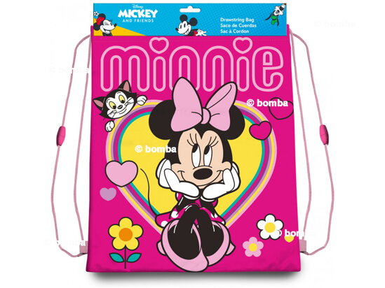Minnie Mouse Heart Gym Bag