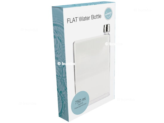 Flat Water Bottle