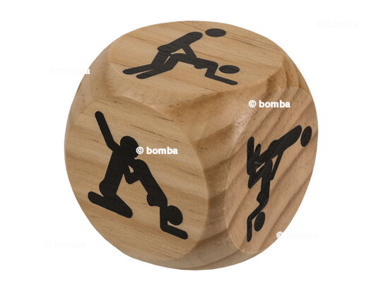 Large Wooden Kamasutra Dice