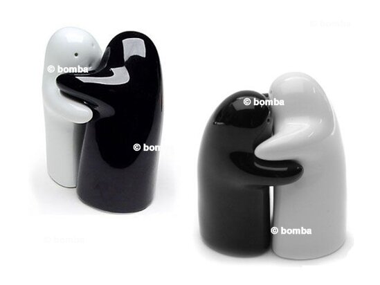 Salt and Pepper Shakers - Love-Struck Ghosts