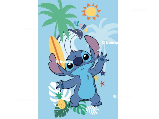 Kids Blanket Lilo and Stitch Summer