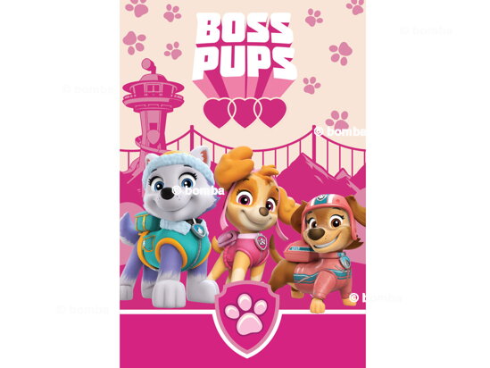 Kids Blanket Paw Patrol Boss Pups