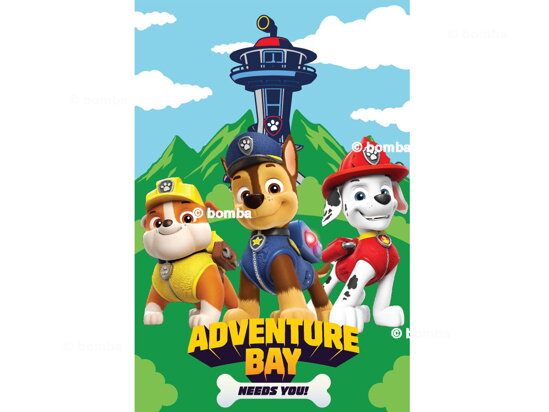 Kids Blanket Paw Patrol Adventure Bay