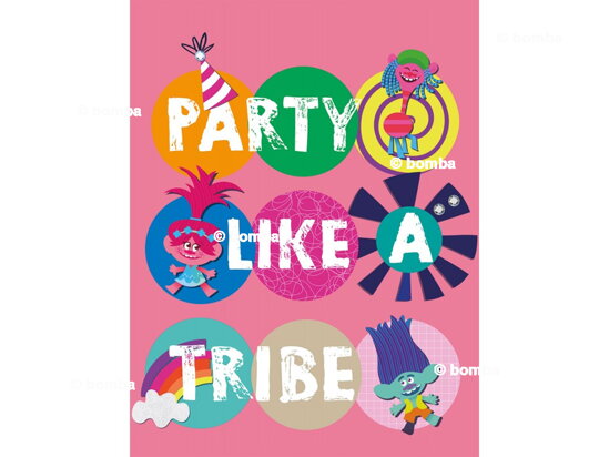 Pink Trolls Kids Blanket