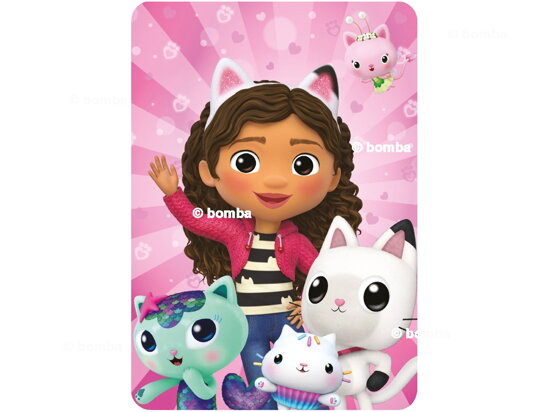 Kids Blanket Gabby's Dollhouse Happiness