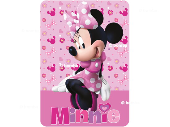 Kids Blanket Minnie Mouse Lovely Charm