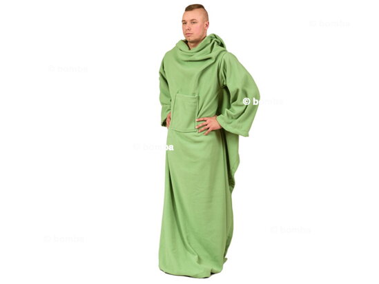 Green Blanket with Sleeves