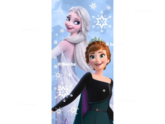Beach Towel Frozen Elsa and Anna