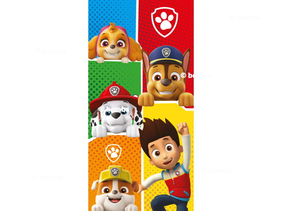 Beach Towel Paw Patrol Colors