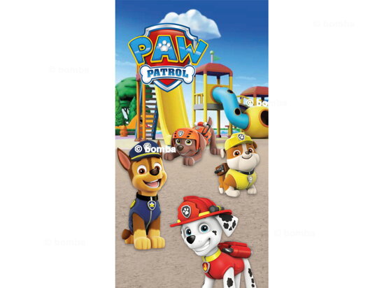 Kids Beach Towel Paw Patrol Playground