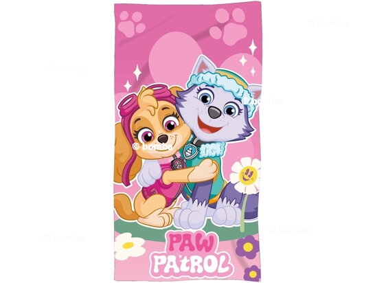 Beach Towel Paw Patrol Skye and Everest